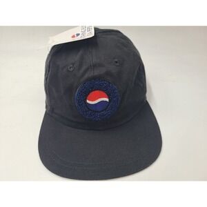 Vintage Pepsi Snapback (Fits Small) Hat Cap Cotton Casual Dad Men‎ Women Black